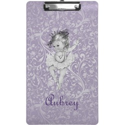 Ballerina Clipboard (Legal Size) (Personalized)