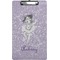Ballerina Clipboard (Legal Size) (Personalized)