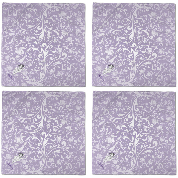 Ballerina Cloth Napkins - Personalized Dinner (APPROVAL) Set of 4