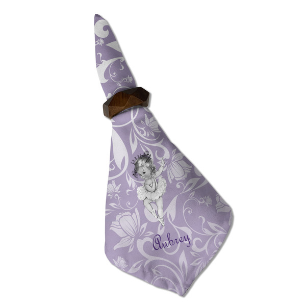 Ballerina Cloth Napkins - Personalized Dinner (Folded in Ring) (MAIN)