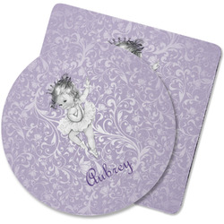 Ballerina Rubber Backed Coaster (Personalized)
