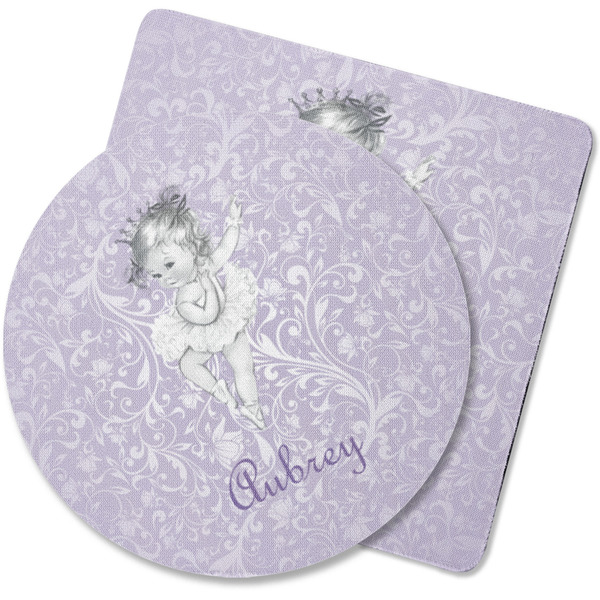 Custom Ballerina Rubber Backed Coaster (Personalized)