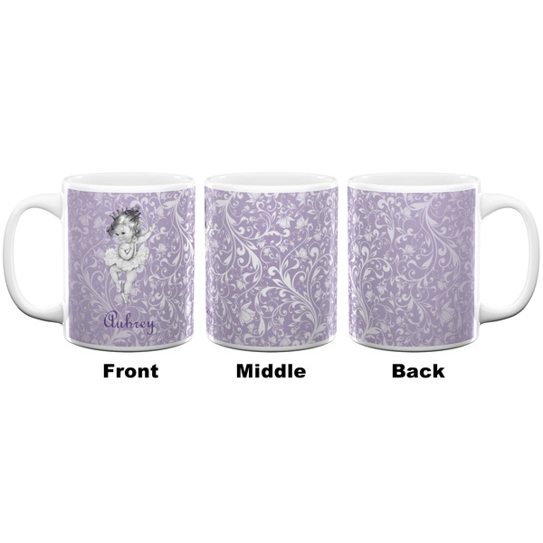 Ballerina Coffee Mug - 11 oz - White APPROVAL