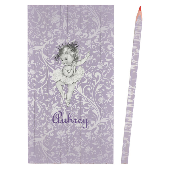 Ballerina Colored Pencils - Front View