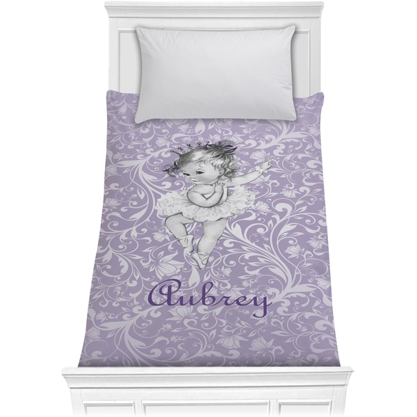 Custom Ballerina Comforter - Twin XL (Personalized)