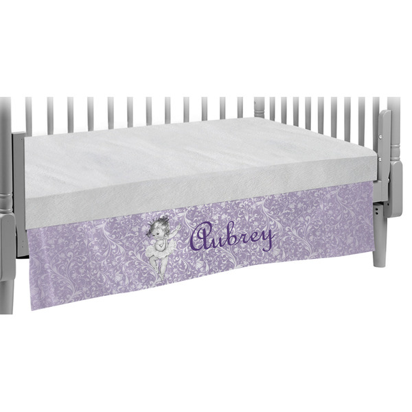 Custom Ballerina Crib Skirt w/ Name or Text