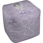 Ballerina Cube Pouf Ottoman (Personalized)