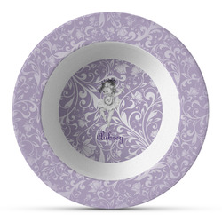 Ballerina Plastic Bowl - Microwave Safe - Composite Polymer (Personalized)