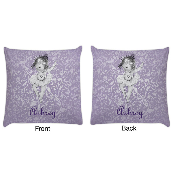 Ballerina Decorative Pillow Case - Approval