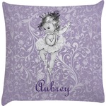 Ballerina Decorative Pillow Case (Personalized)