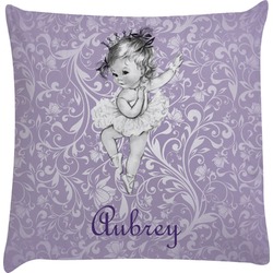 Ballerina Decorative Pillow Case (Personalized)
