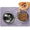 Ballerina Dog Food Mat - Small LIFESTYLE