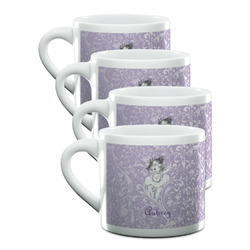 Ballerina Double Shot Espresso Cups - Set of 4 (Personalized)