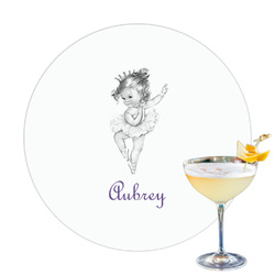 Ballerina Printed Drink Topper (Personalized)