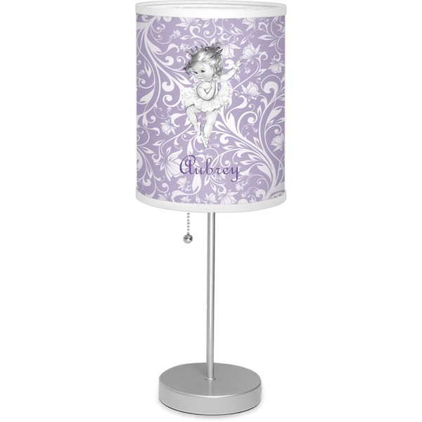 Custom Ballerina 7" Drum Lamp with Shade Polyester (Personalized)