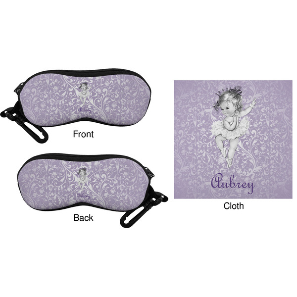 Ballerina Eyeglass Case & Cloth (Approval)