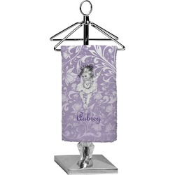Ballerina Finger Tip Towel (Personalized)