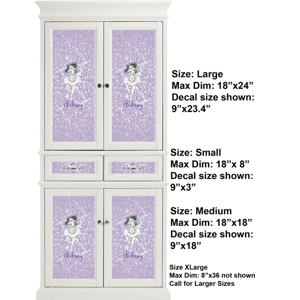 Ballerina Full Cabinet (Show Sizes)
