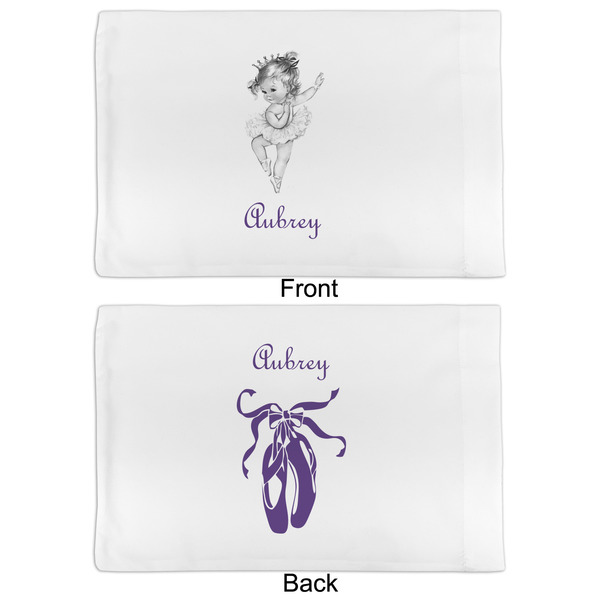 Ballerina Full Pillow Case - APPROVAL (partial print)