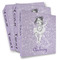Ballerina 3 Ring Binder - Full Wrap (Personalized)