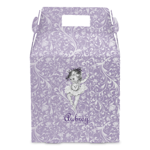 Ballerina Gable Favor Box - Front