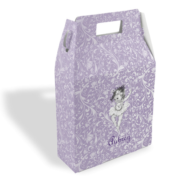 Custom Ballerina Gable Favor Box (Personalized)