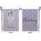 Ballerina Garden Flag - Double Sided Front and Back