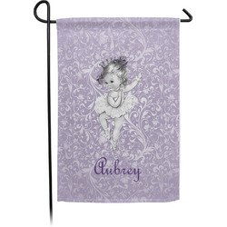 Ballerina Small Garden Flag - Single Sided w/ Name or Text