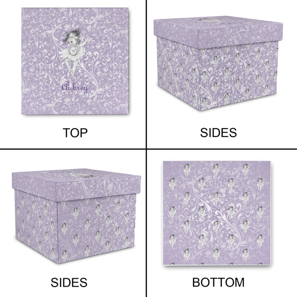 Ballerina Gift Boxes with Lid - Canvas Wrapped - Medium - Approval