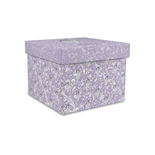 Ballerina Gift Boxes with Lid - Canvas Wrapped - Small - Front/Main