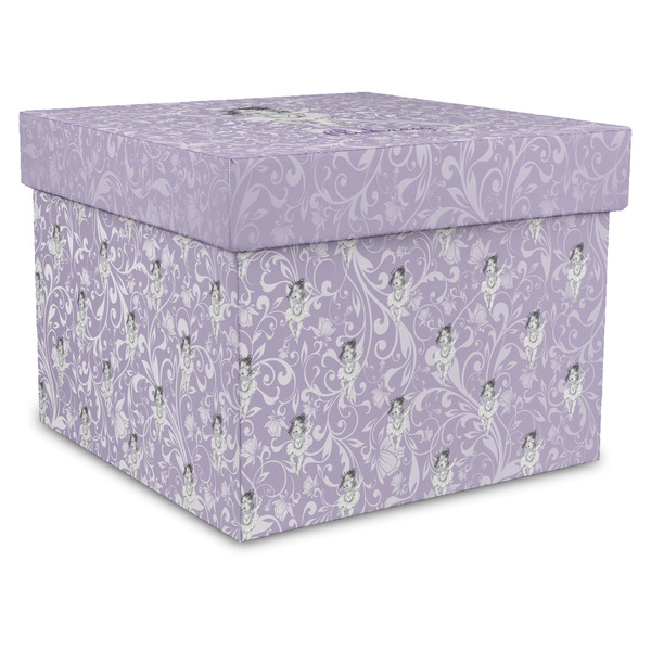 Custom Ballerina Gift Box with Lid - Canvas Wrapped - XX-Large (Personalized)