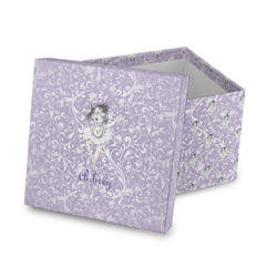 Ballerina Gift Box with Lid - Canvas Wrapped (Personalized)
