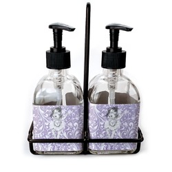 Ballerina Glass Soap & Lotion Bottle Set (Personalized)