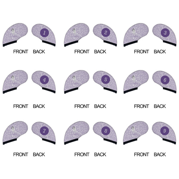 Ballerina Golf Club Covers - APPROVAL (set of 9)