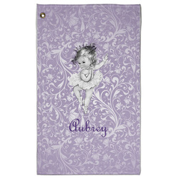 Ballerina Golf Towel - Poly-Cotton Blend w/ Name or Text