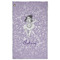 Ballerina Golf Towel - Poly-Cotton Blend - Large w/ Name or Text