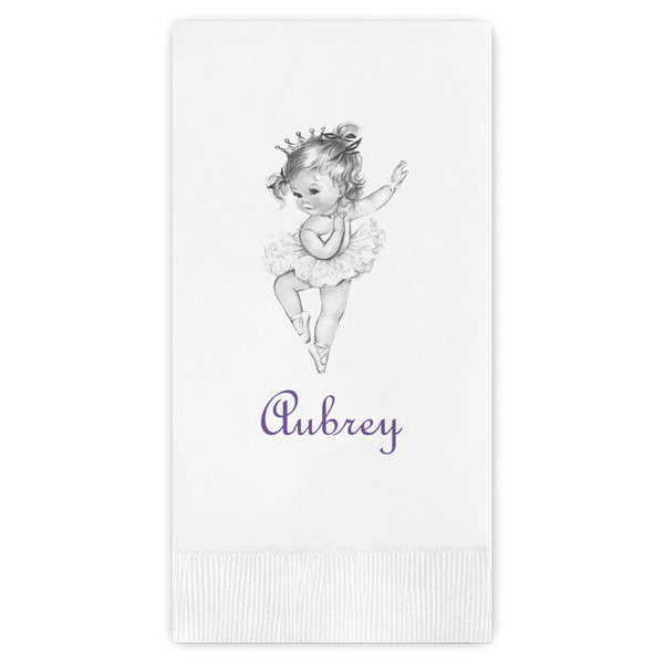 Custom Ballerina Guest Towels - Full Color (Personalized)