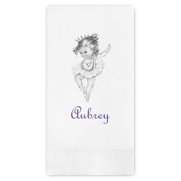 Custom Ballerina Guest Paper Towels - Full Color (Personalized)