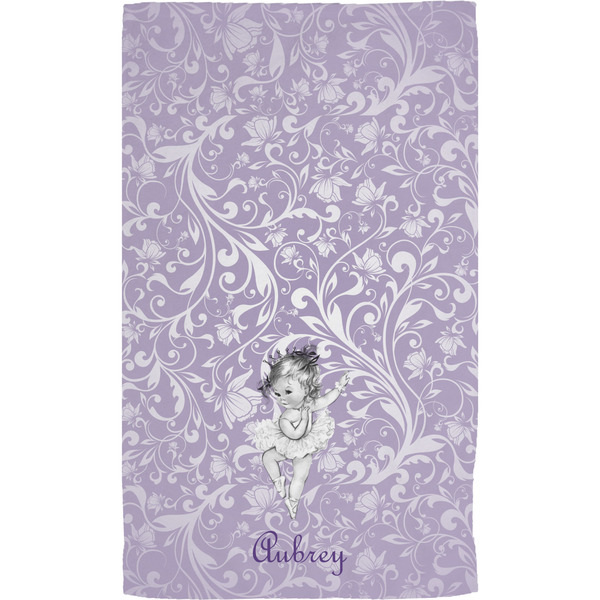 Ballerina Hand Towel (Personalized) Full
