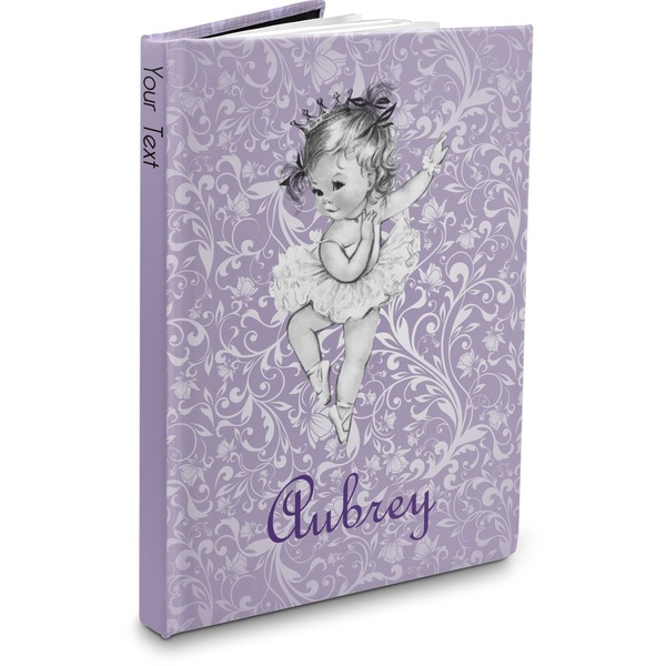 Custom Ballerina Hardbound Journal - 7.25" x 10" (Personalized)