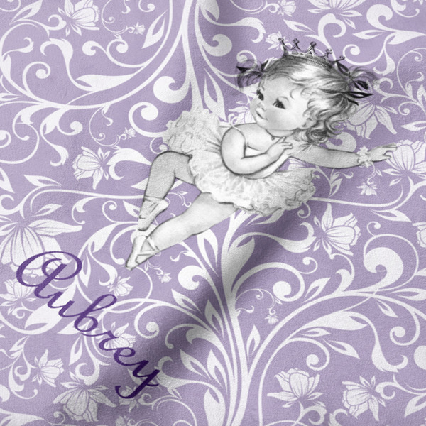 Ballerina Hooded Baby Towel- Detail Close Up