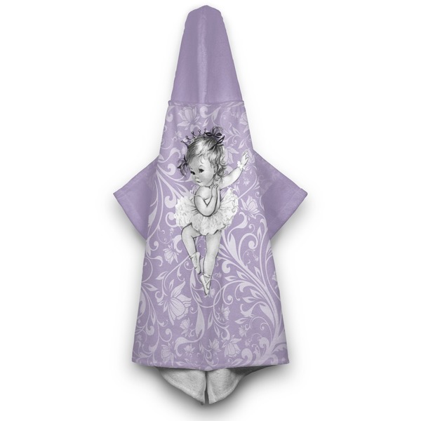 Ballerina Hooded Towel - Hanging