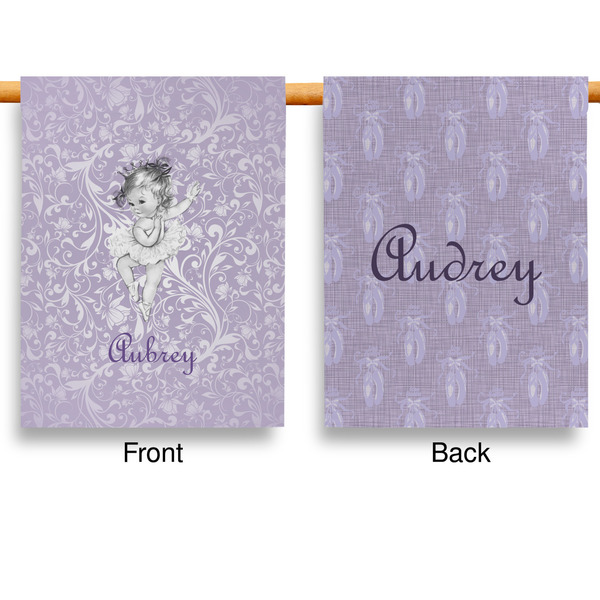 Ballerina House Flags - Double Sided - APPROVAL