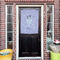 Ballerina House Flags - Double Sided - (Over the door) LIFESTYLE