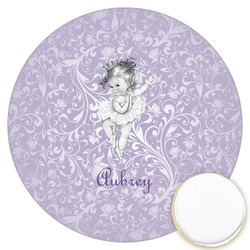 Ballerina Printed Cookie Topper - 3.25" (Personalized)