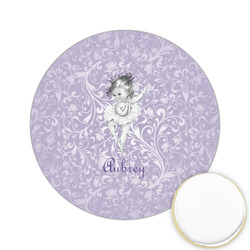 Ballerina Printed Cookie Topper - 2.15" (Personalized)