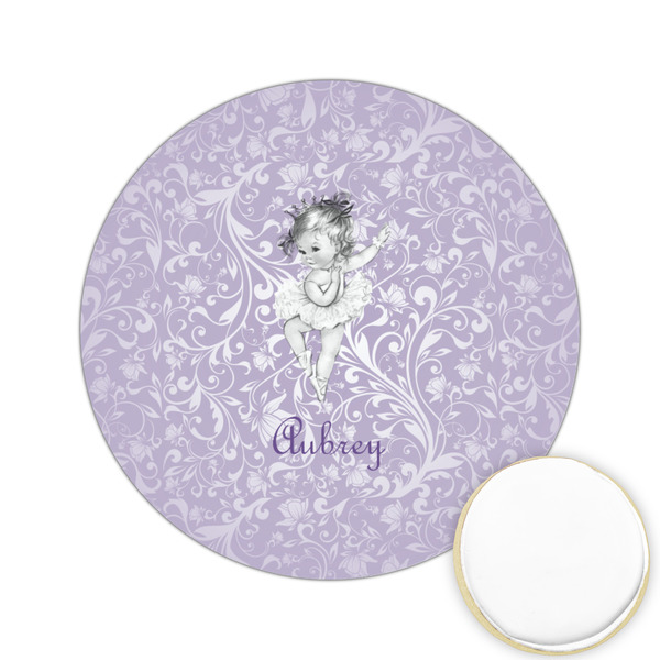 Custom Ballerina Printed Cookie Topper - 2.15" (Personalized)