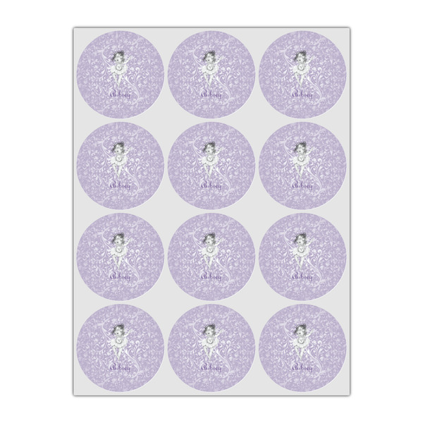 Ballerina Icing Circle - Small - Set of 12