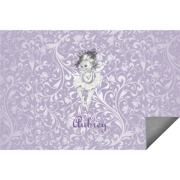 Custom Ballerina Indoor / Outdoor Rug - 3'x5' (Personalized)