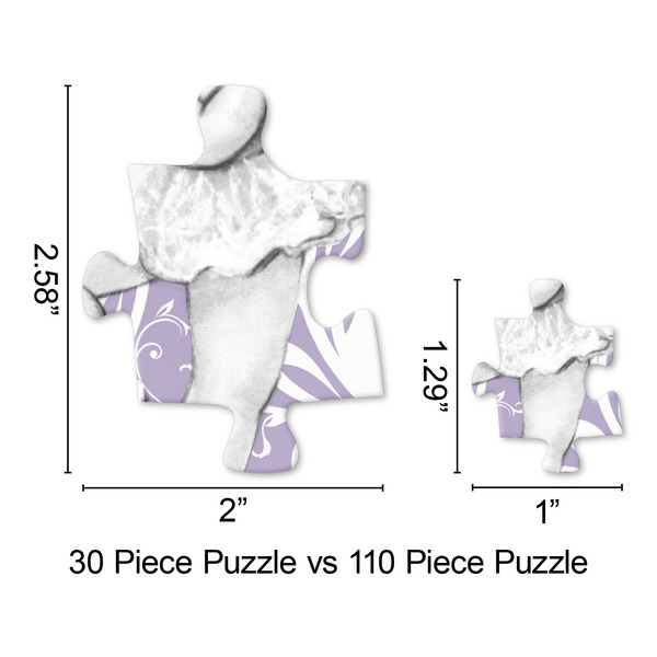 Ballerina Jigsaw Puzzle - Piece Comparison